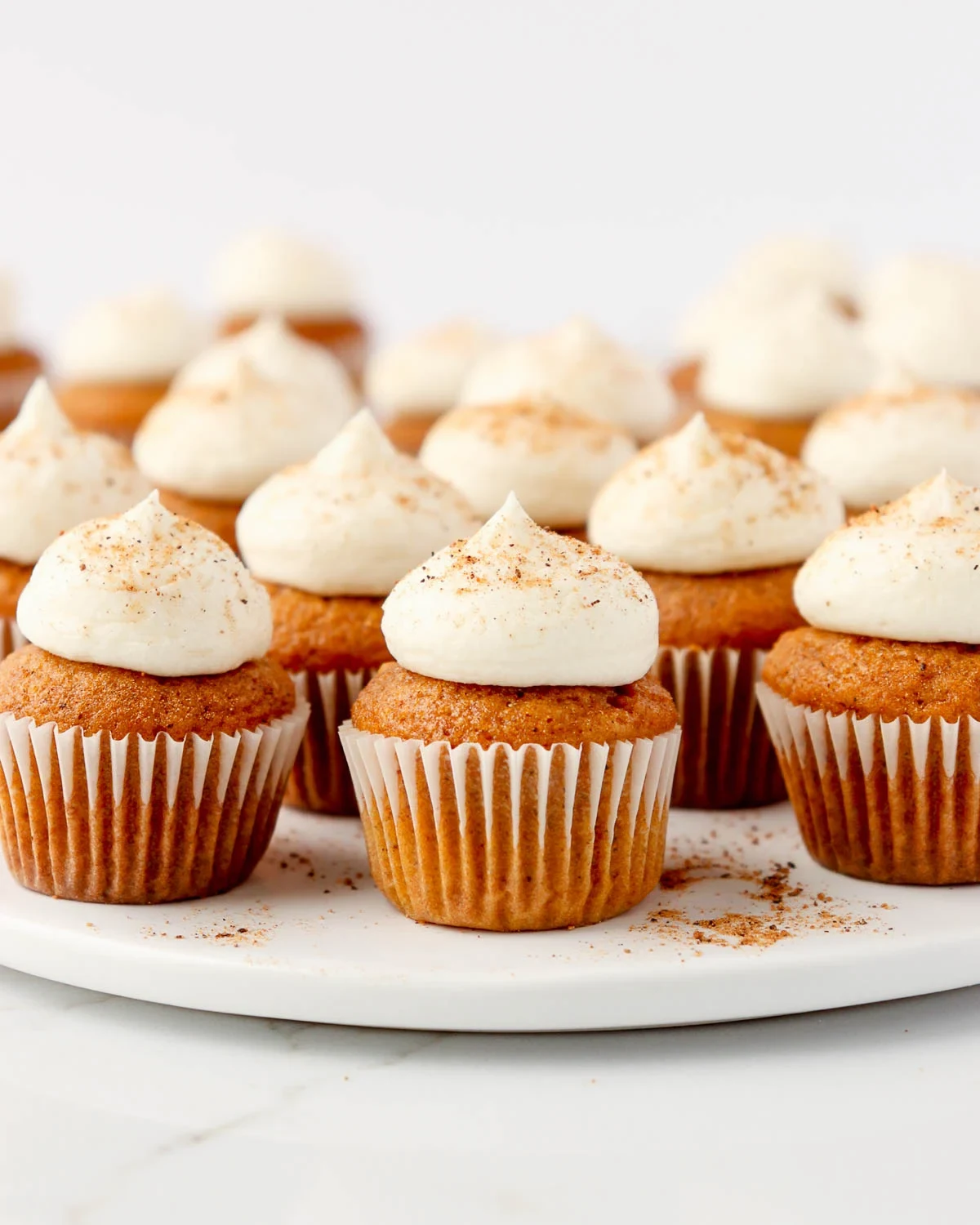 Mini Pumpkin Cupcakes