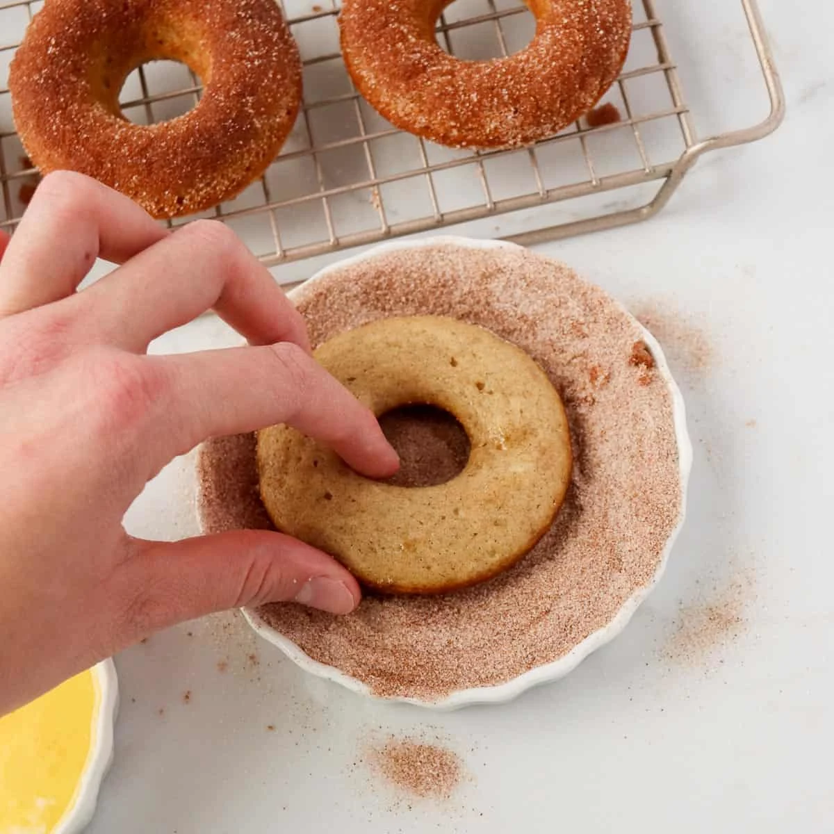 Baked Apple Cider Donuts