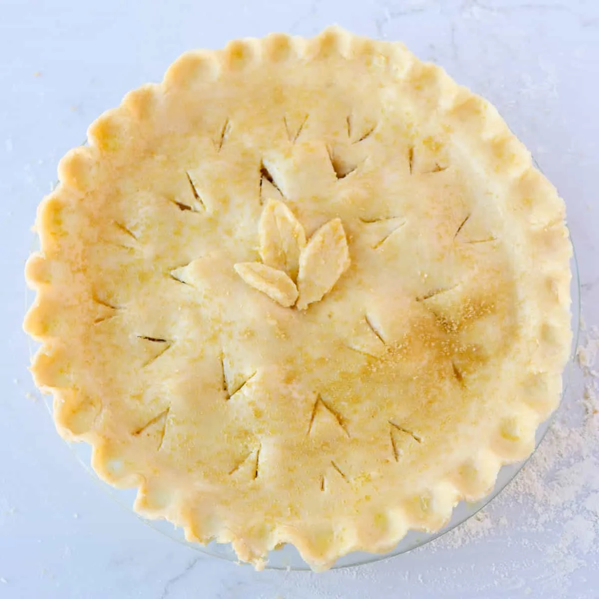 Brown Sugar Vanilla Apple Pie