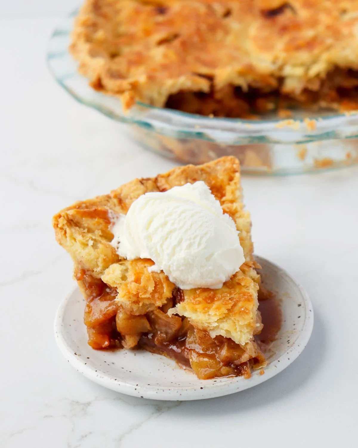 Brown Sugar Vanilla Apple Pie