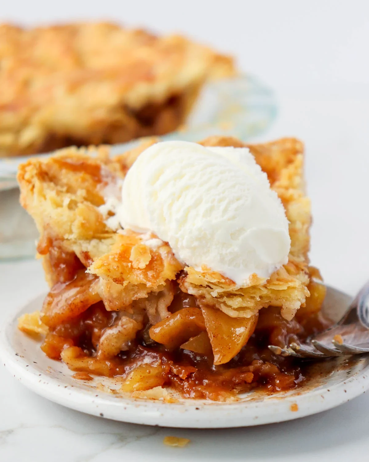 Brown Sugar Vanilla Apple Pie
