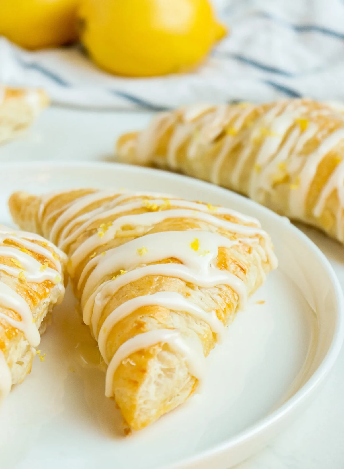 Lemon Cream Cheese Turnovers