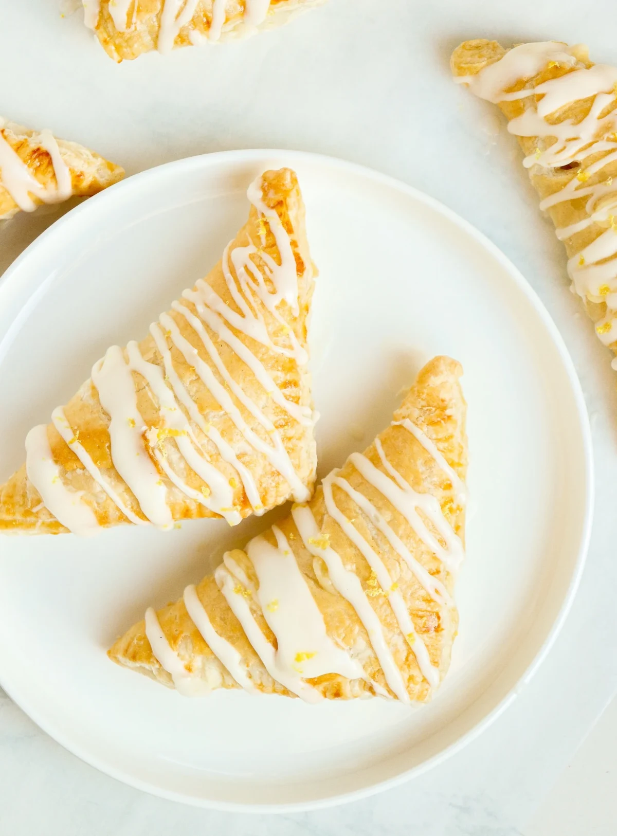 Lemon Cream Cheese Turnovers