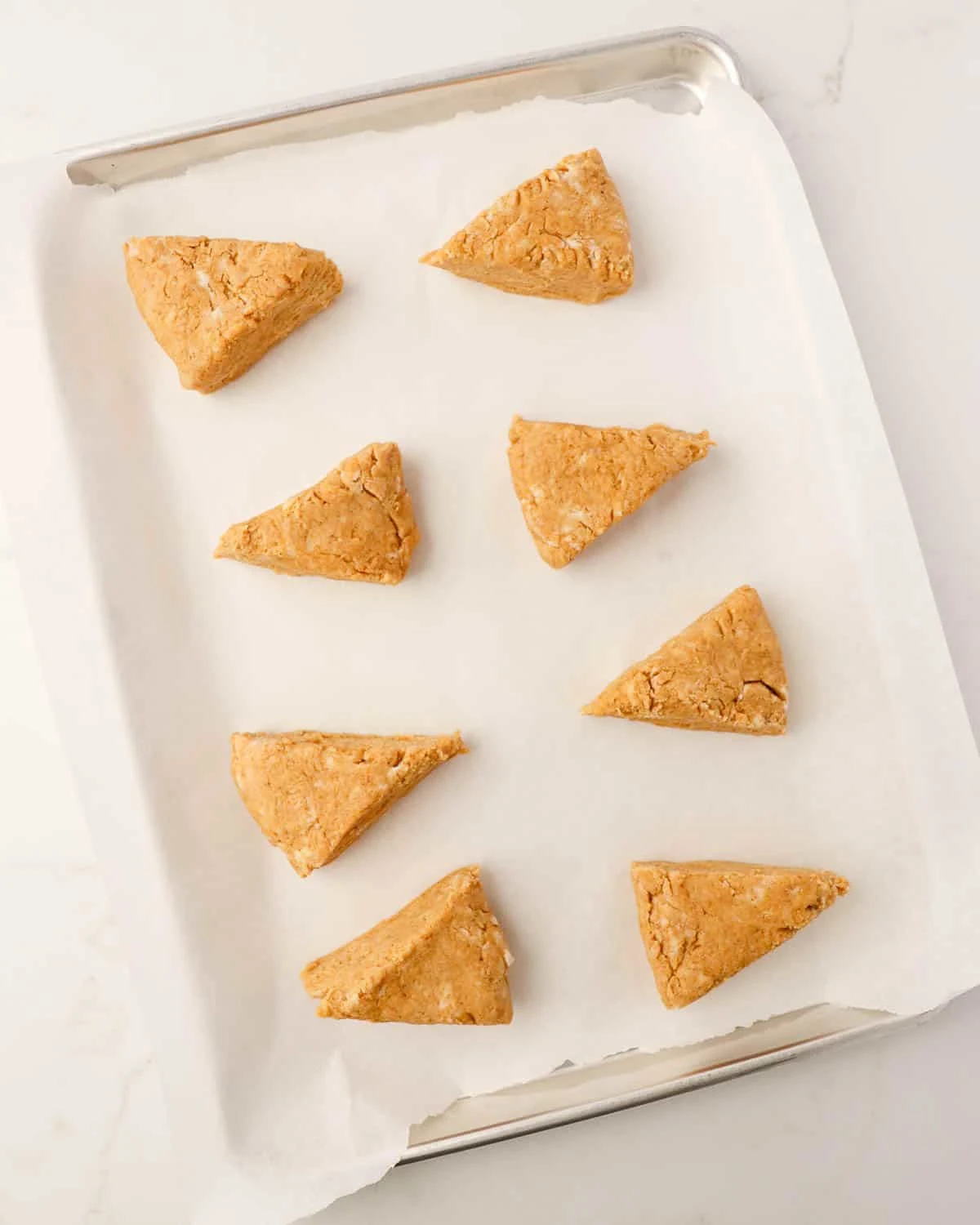 Gingerbread Scones with Maple Glaze