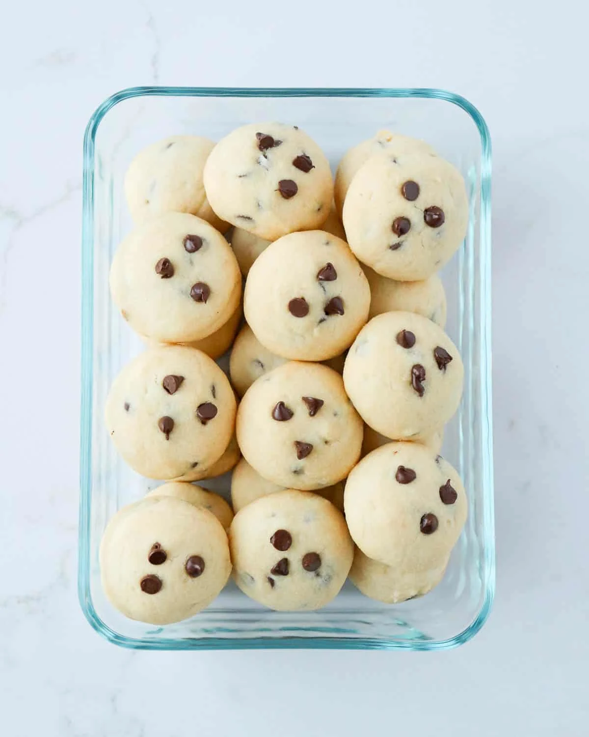 Chocolate Chip Shortbread Cookies