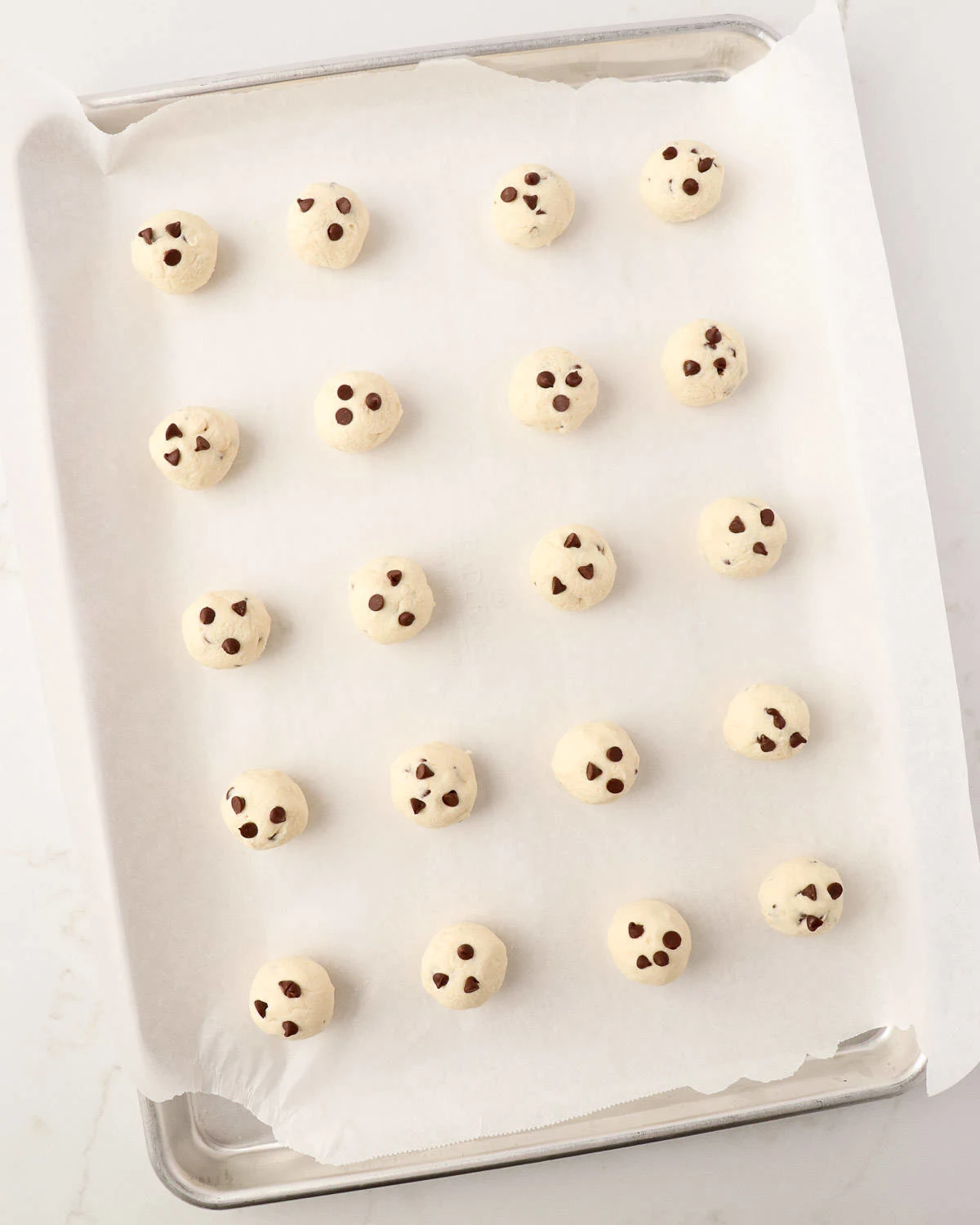 Chocolate Chip Shortbread Cookies