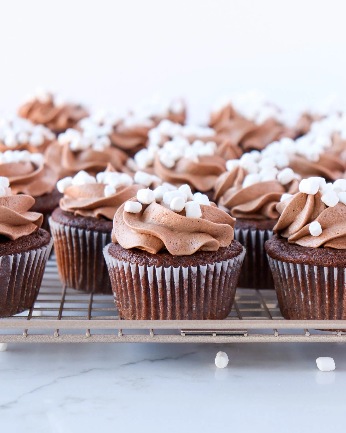 Hot Chocolate Cupcakes