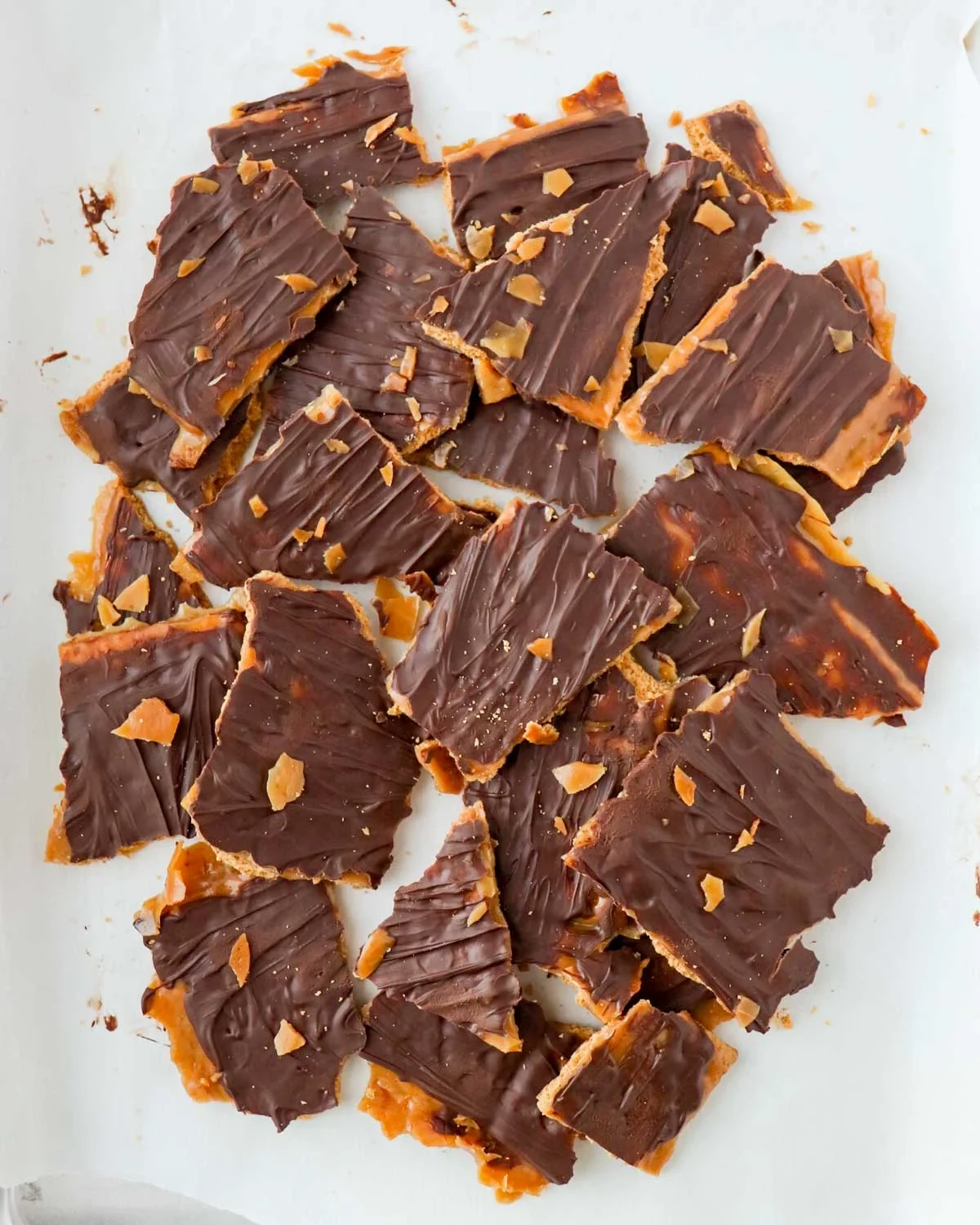 Graham Cracker Toffee Bark