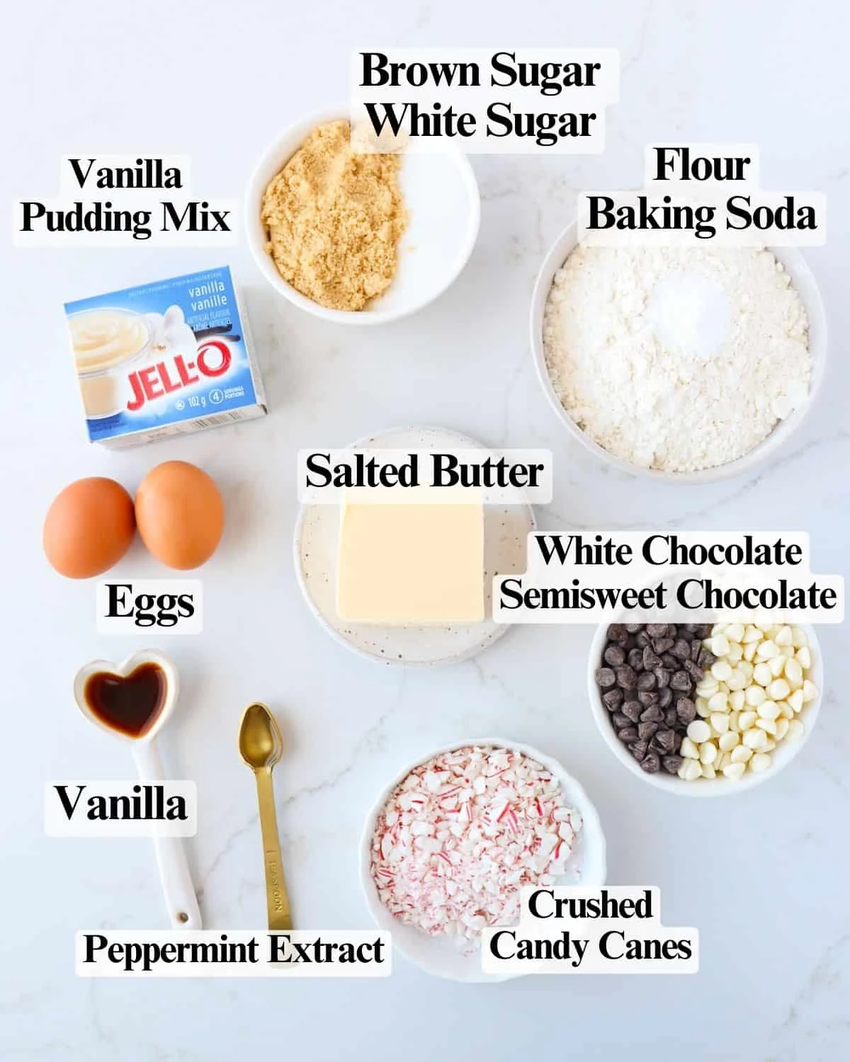 Peppermint Chocolate Chip Cookies