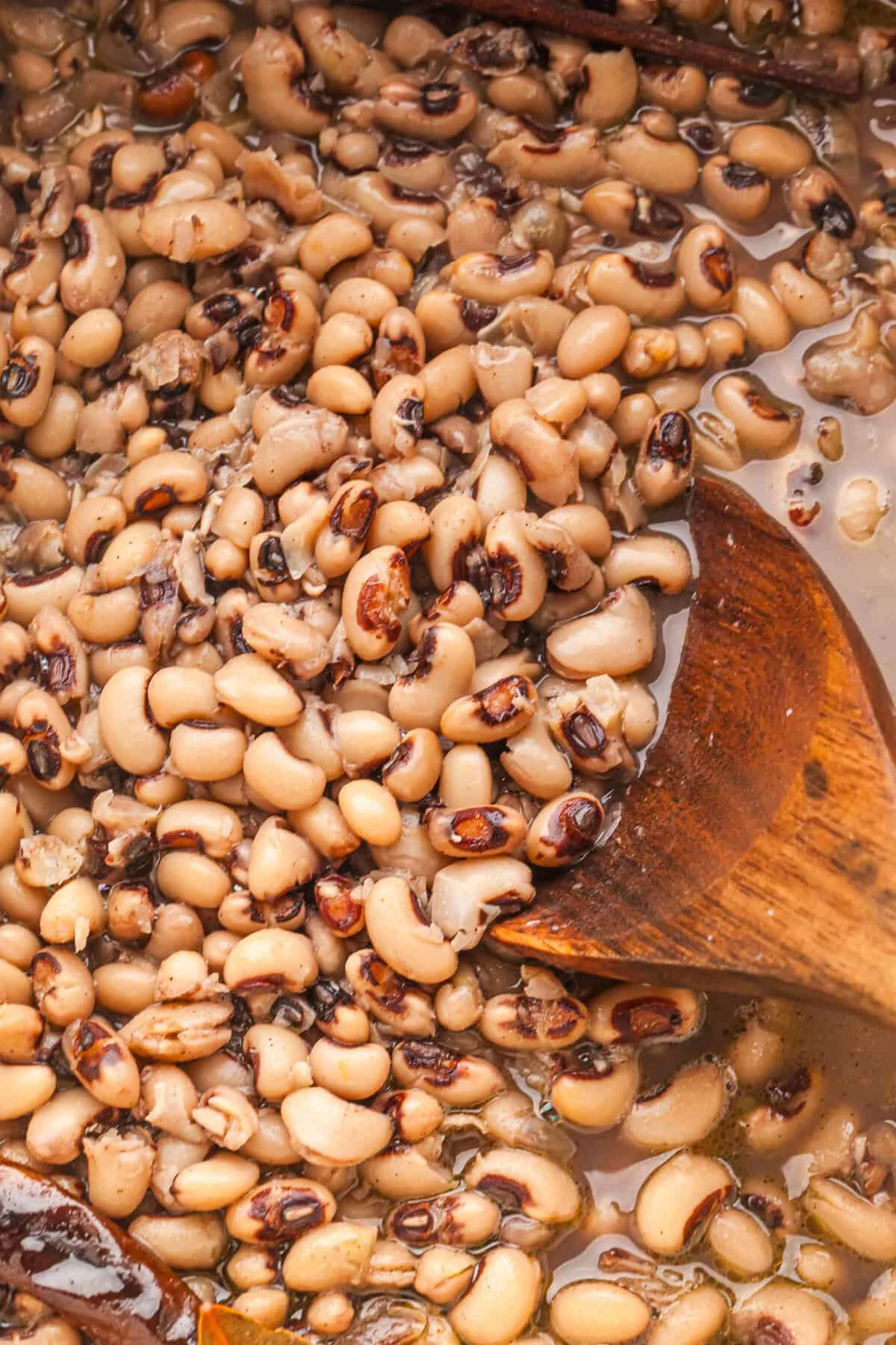 Brothy Black Eyed Peas Recipe