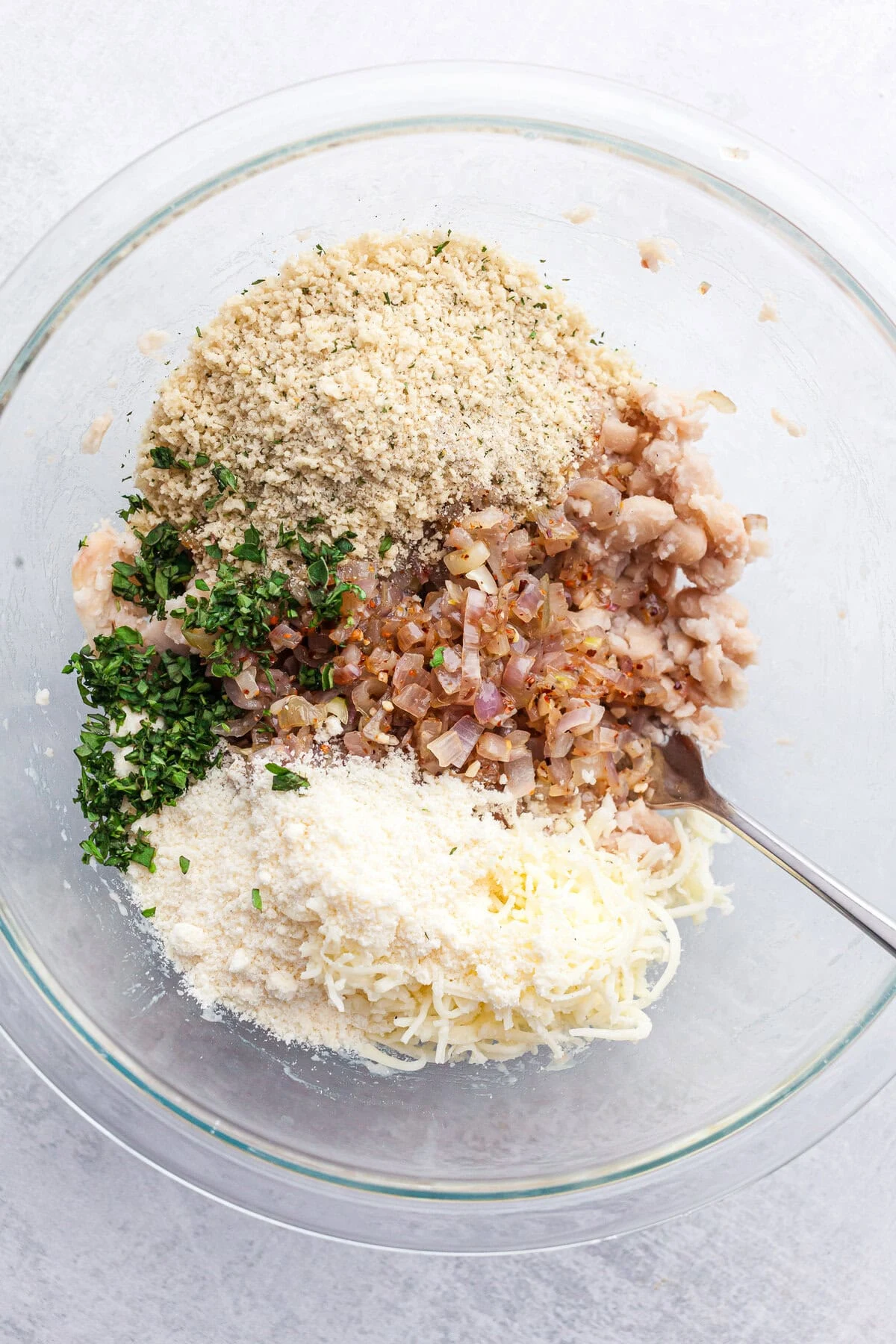 White Bean Stuffed Mushrooms Recipe