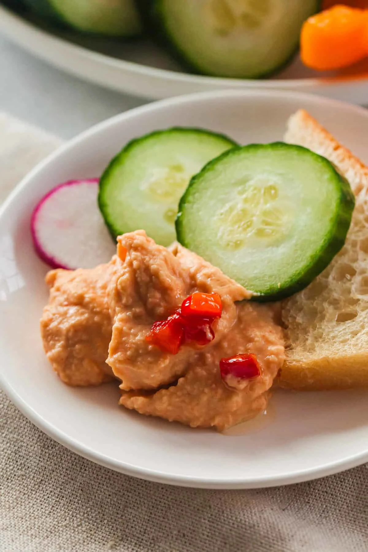 Roasted Red Pepper Hummus