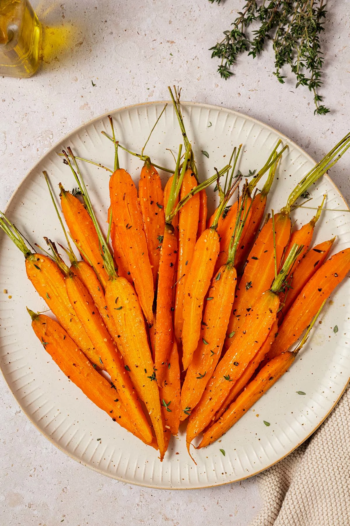 Oven-Roasted Caramelized Carrots