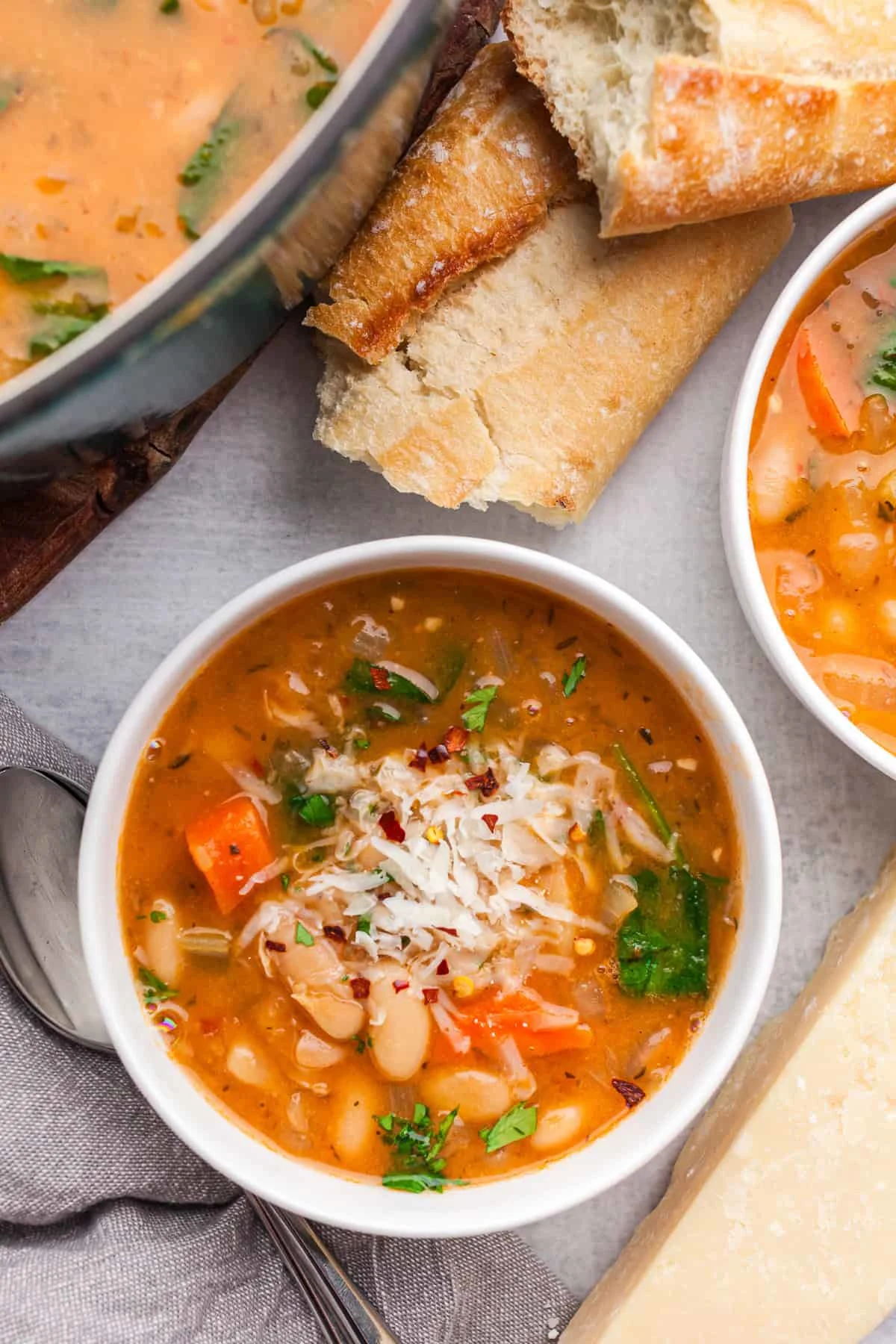 Tuscan White Bean Soup