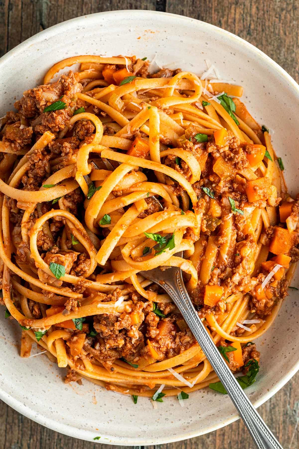 Low-Calorie Spaghetti Bolognese