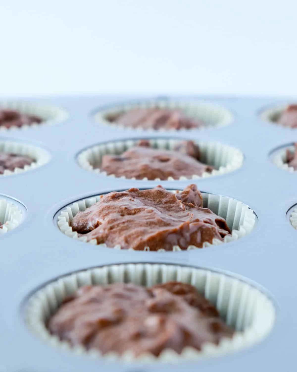 Double Chocolate Banana Muffins