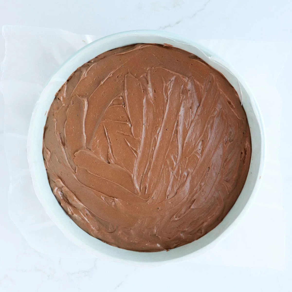 No Bake Triple Chocolate Cheesecake