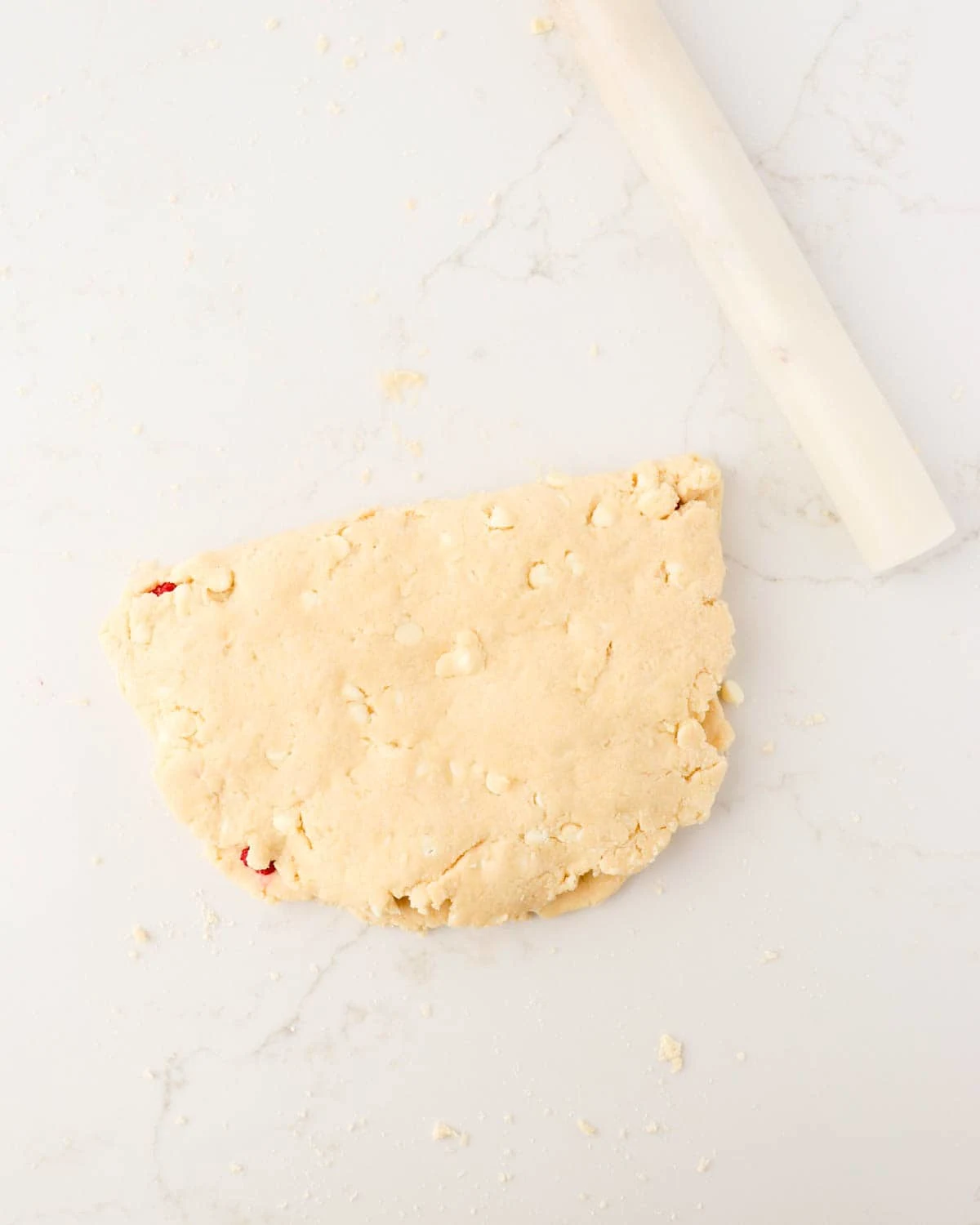 Raspberry White Chocolate Scones