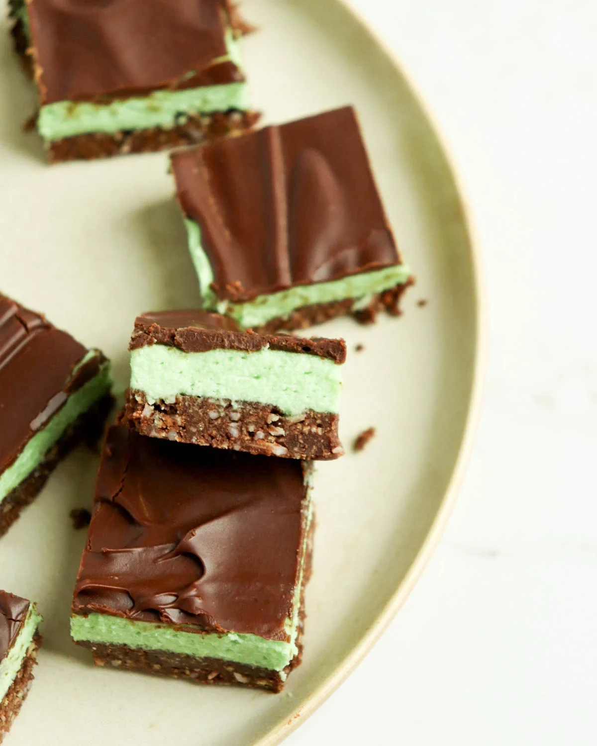 Mint Nanaimo Bars