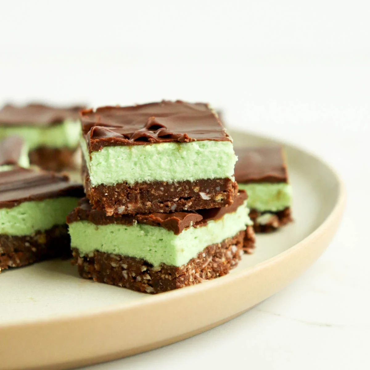 Mint Nanaimo Bars