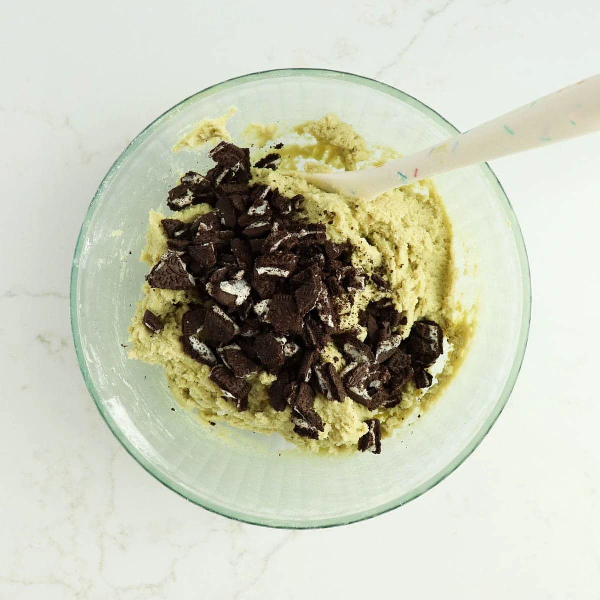 Oreo Pistachio Pudding Cookies