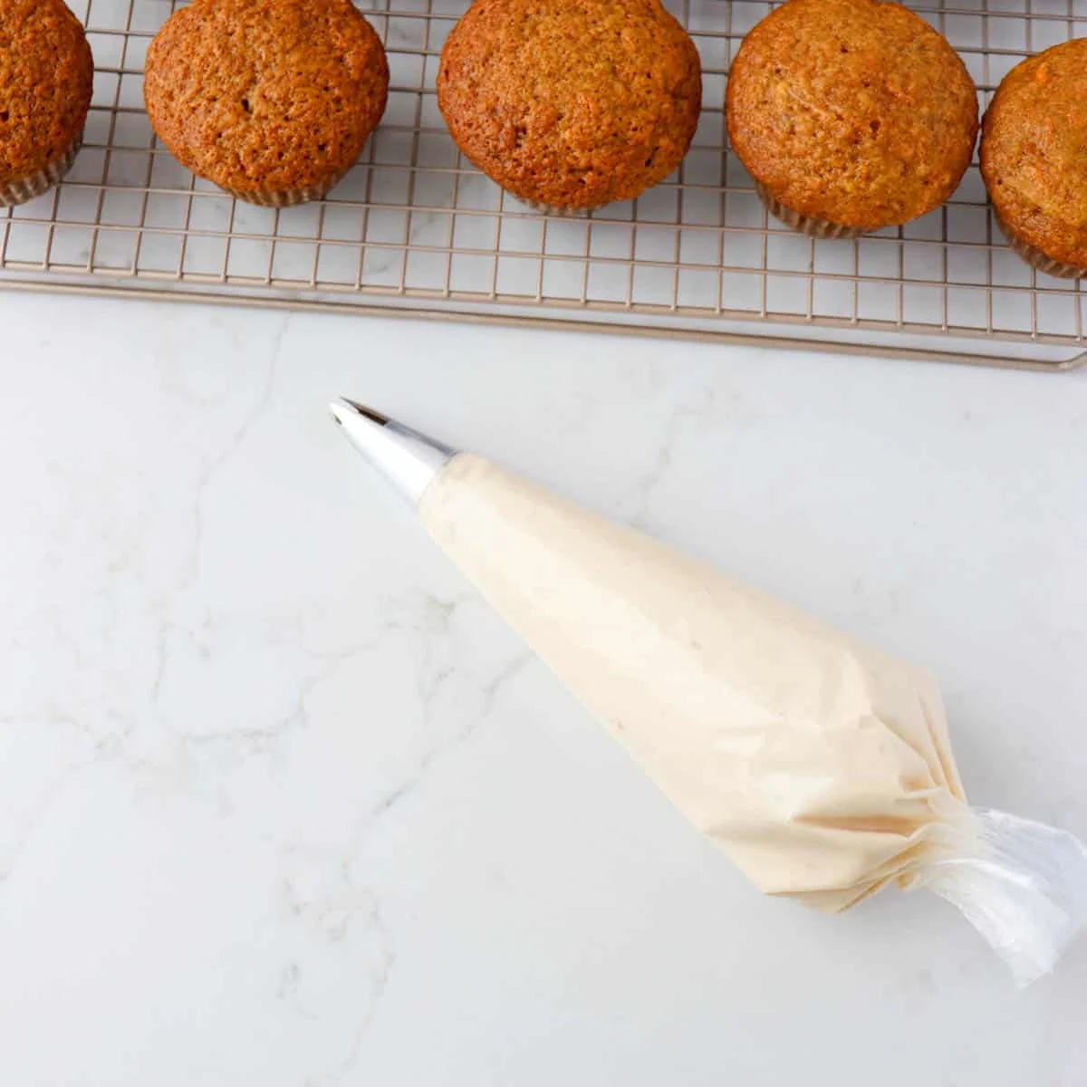 Carrot Cake Cupcakes with Brown Butter Frosting
