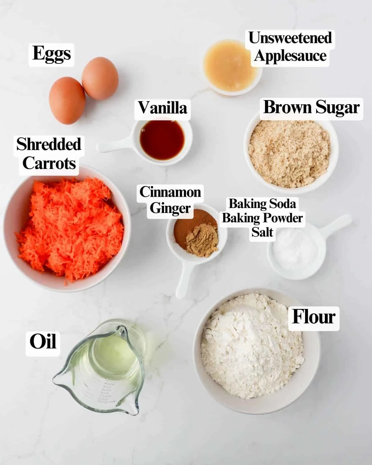 Simple Carrot Muffins