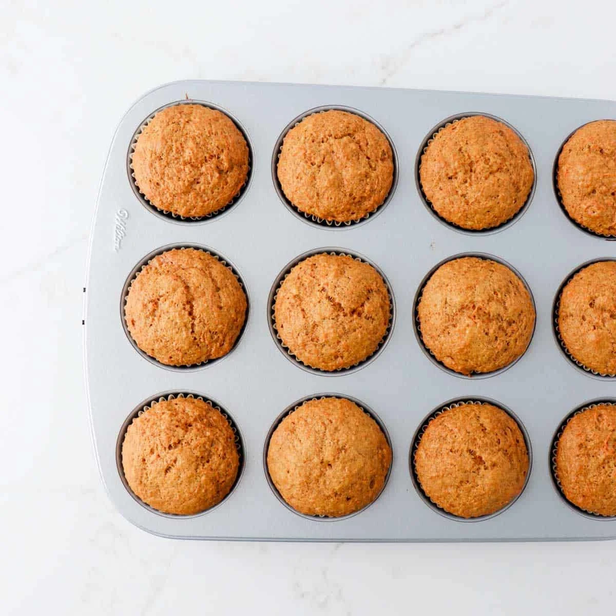 Simple Carrot Muffins
