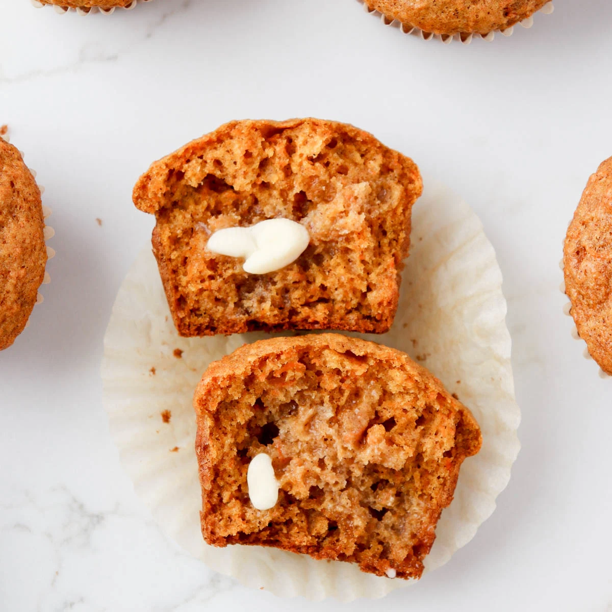 Simple Carrot Muffins