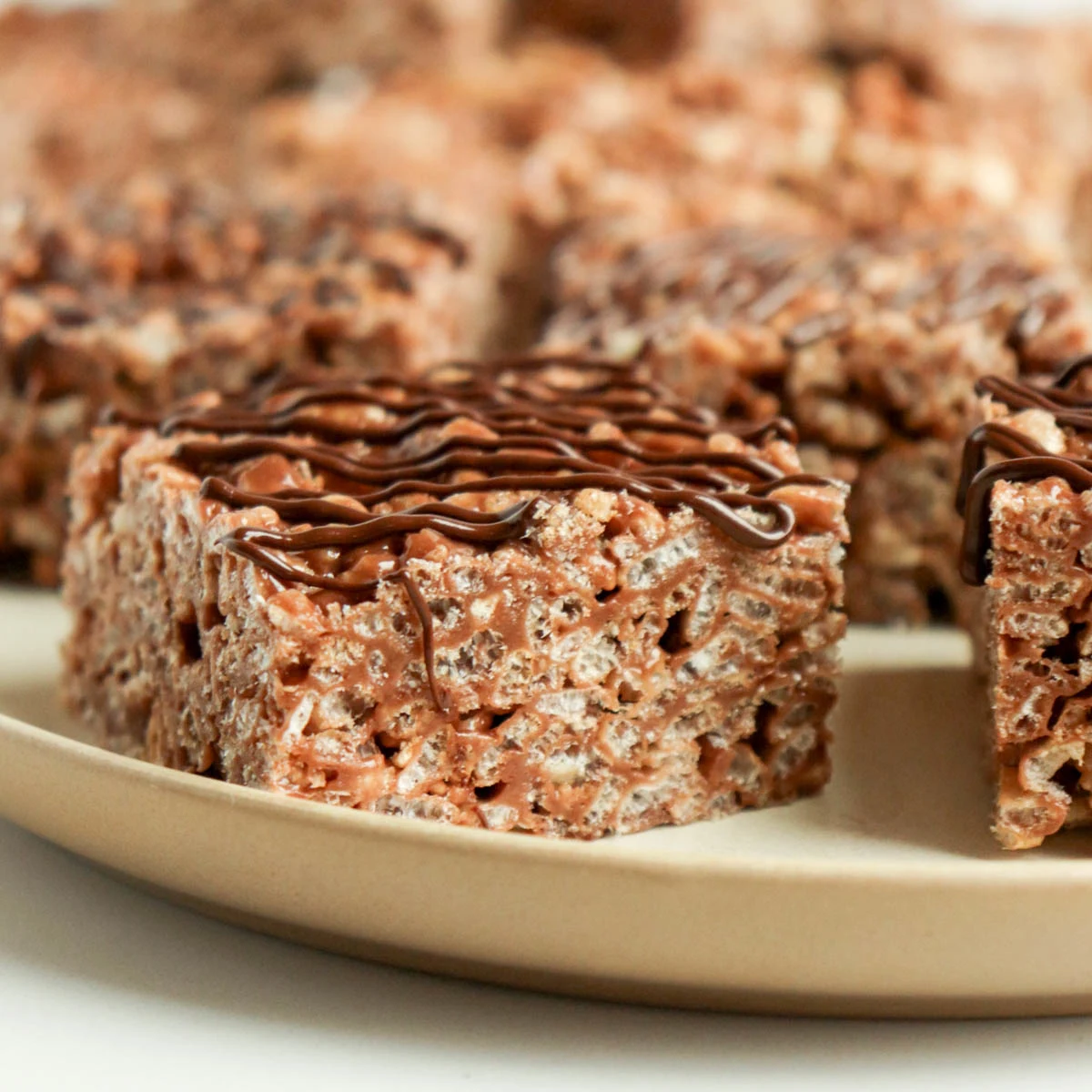 Nutella Rice Krispie Treats