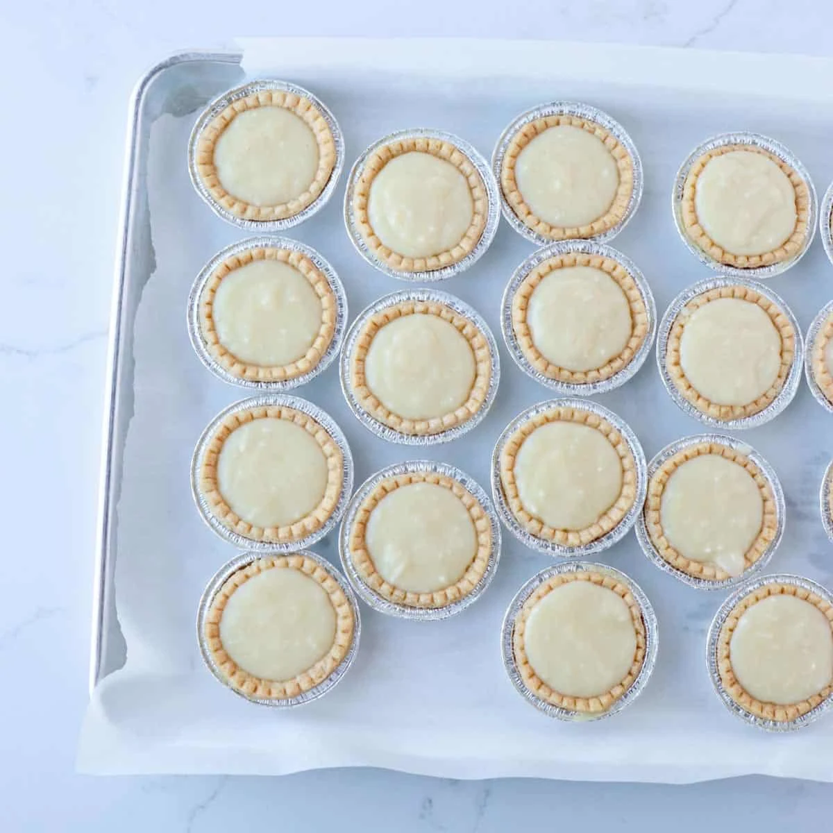 Coconut Cream Tarts