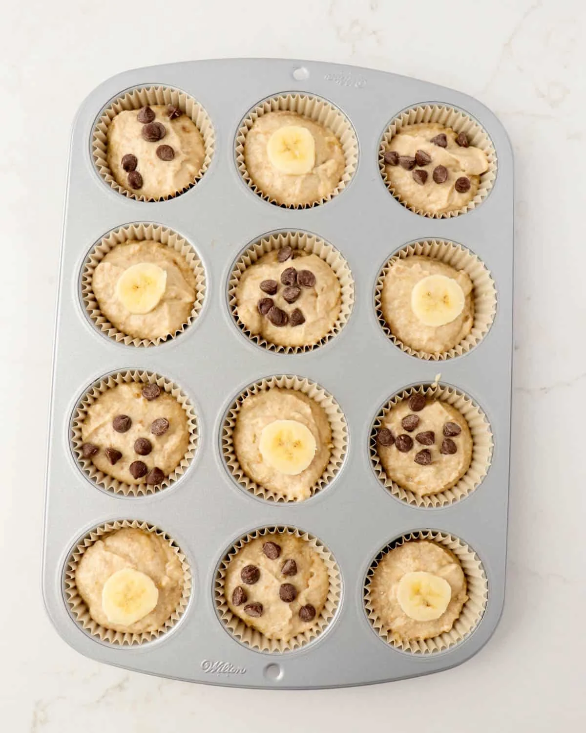 Whole Wheat Banana Muffins