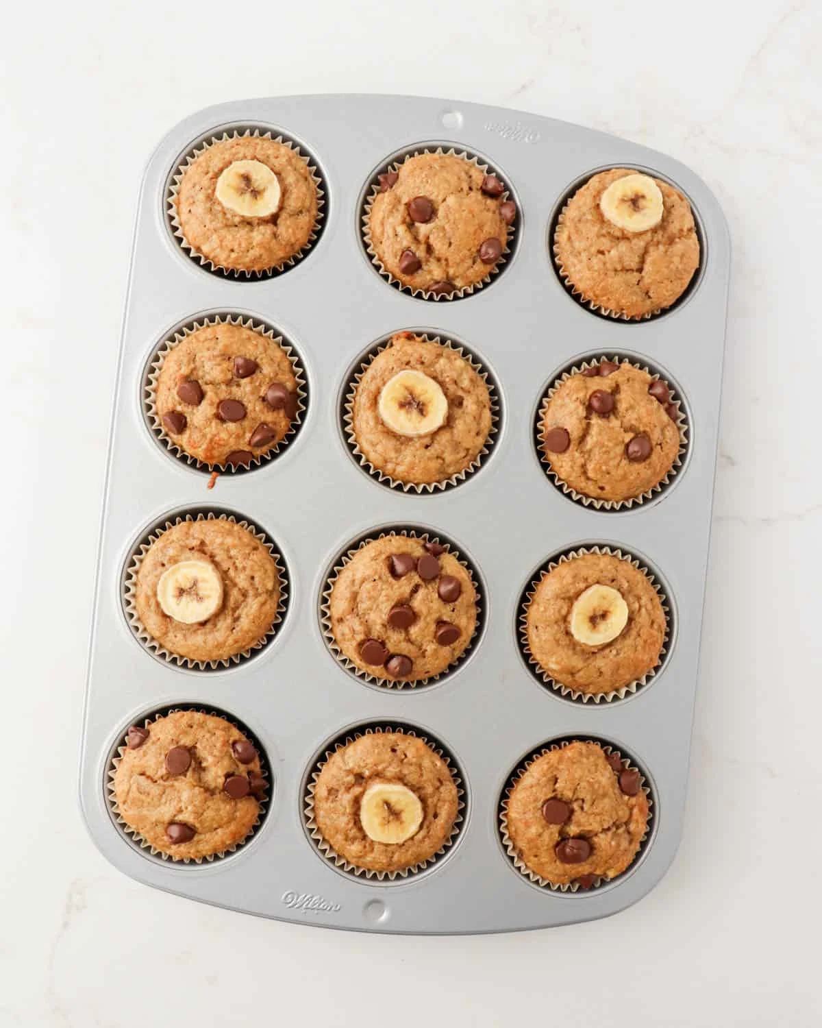 Whole Wheat Banana Muffins