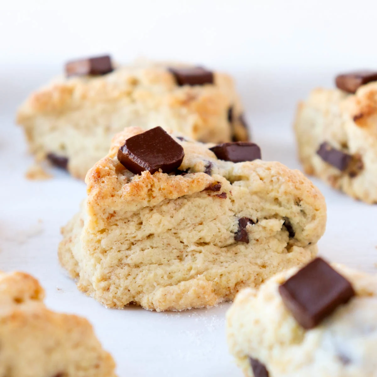 Brown Butter Chocolate Chunk Scones