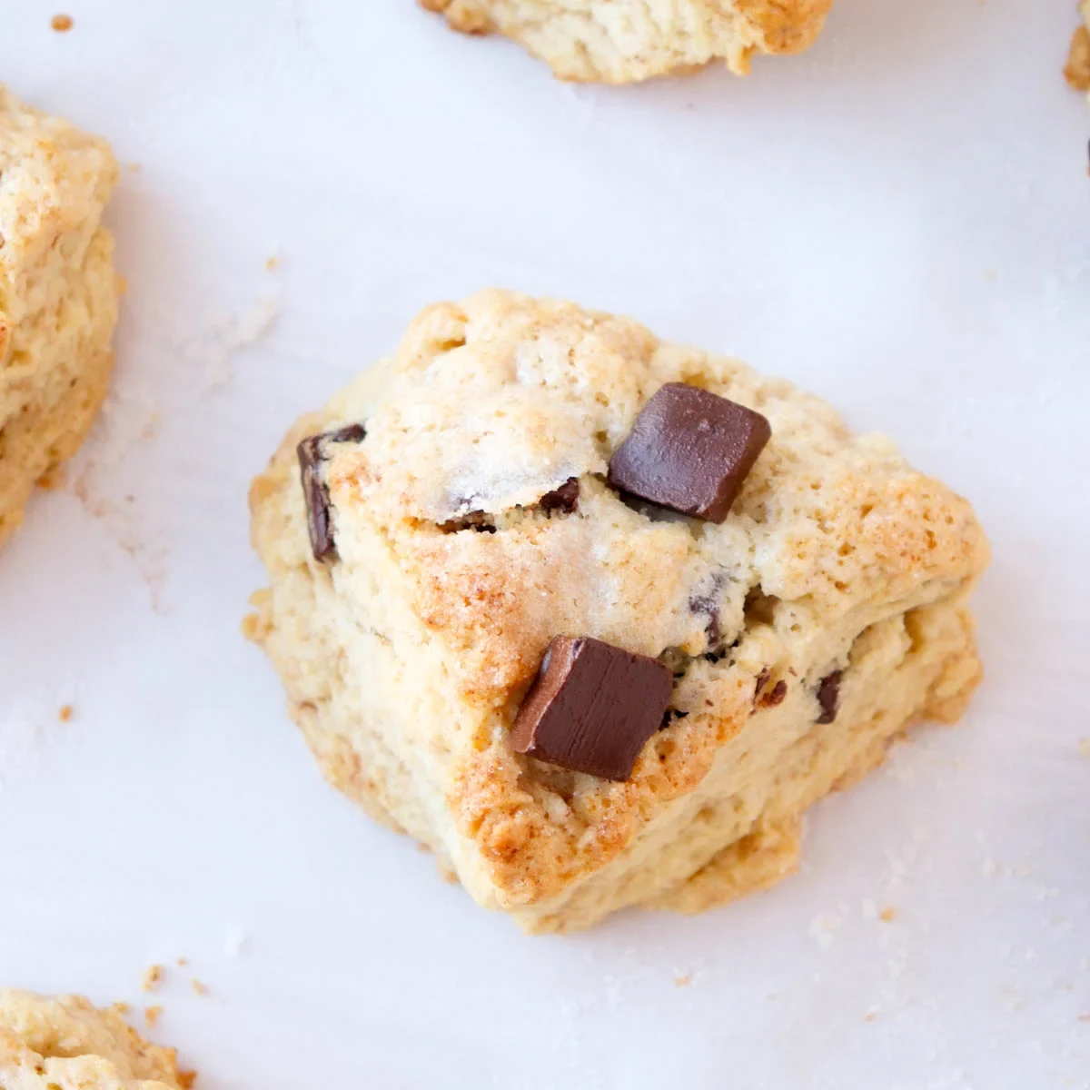 Brown Butter Chocolate Chunk Scones