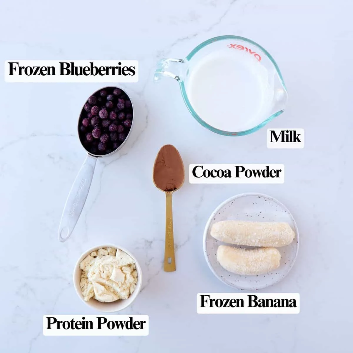 Cocoa Blueberry Smoothie