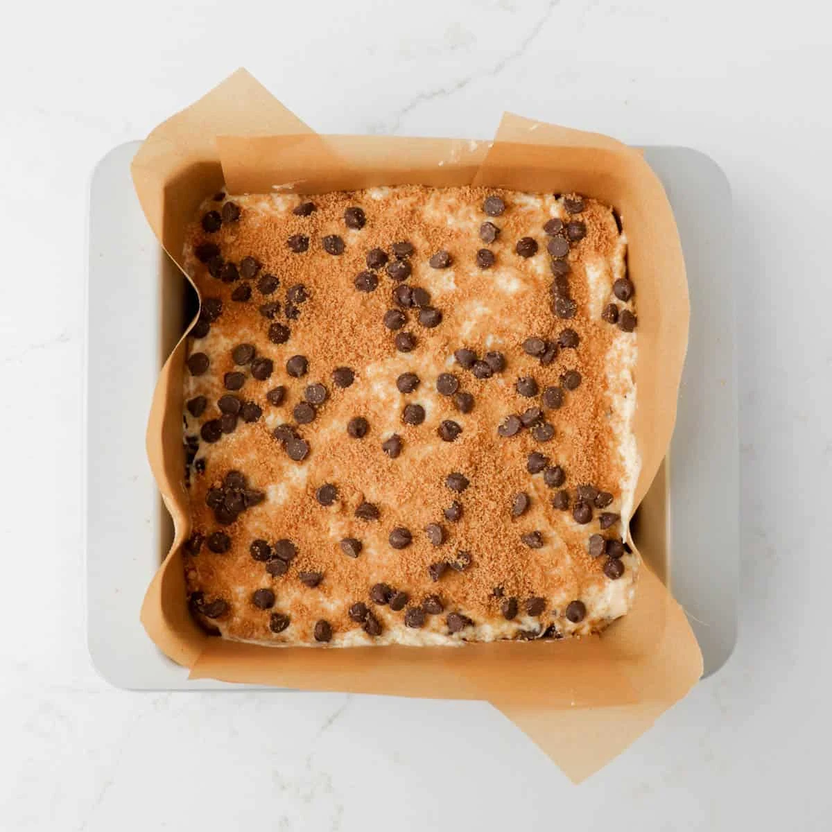 Banana Chocolate Chip Coffee Cake