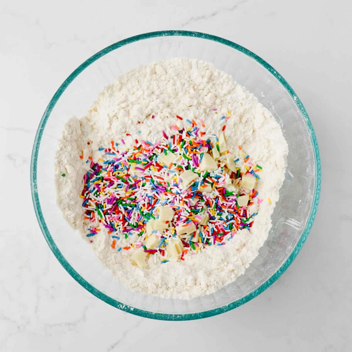 Birthday Cake Scones