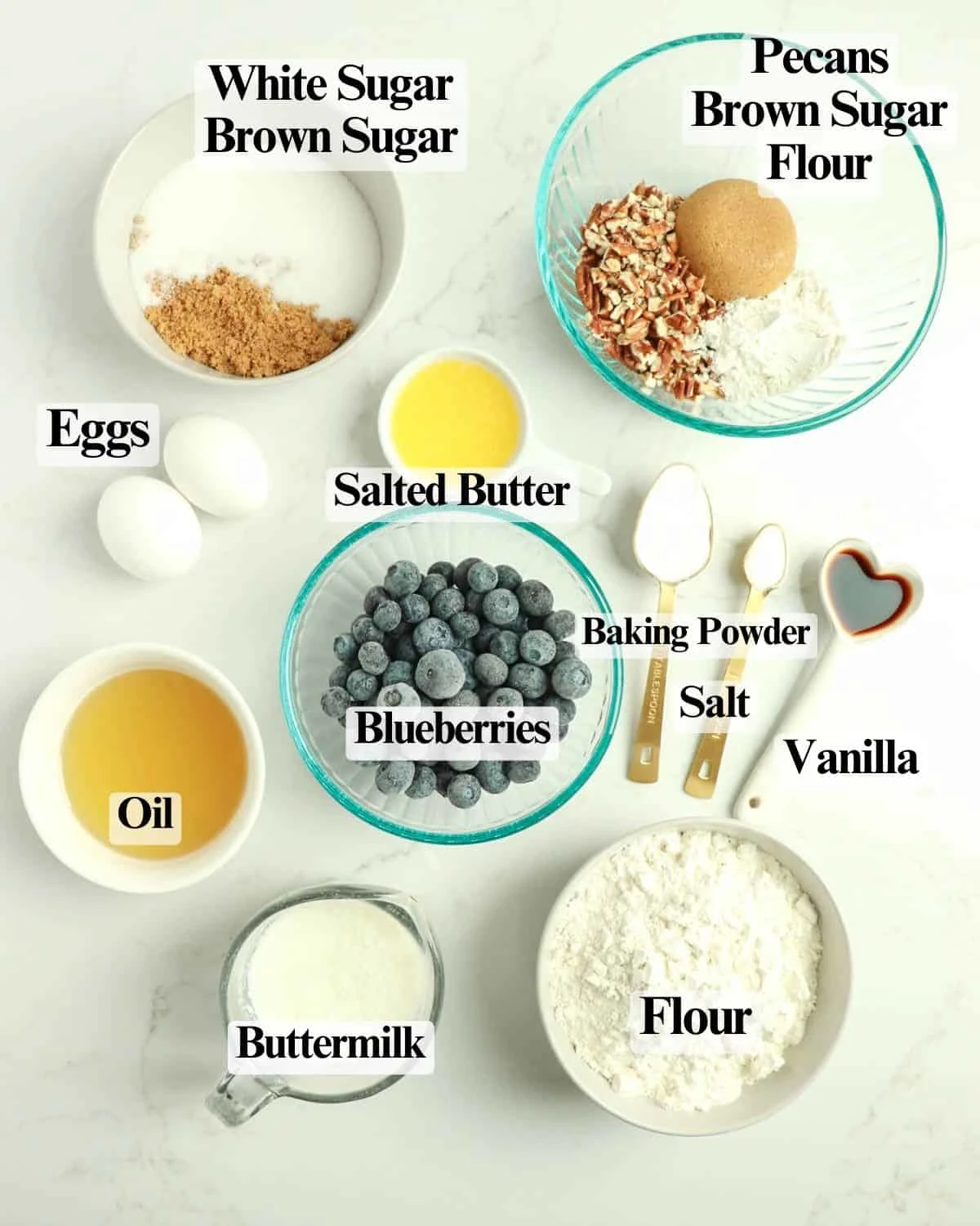 Blueberry Pecan Muffins