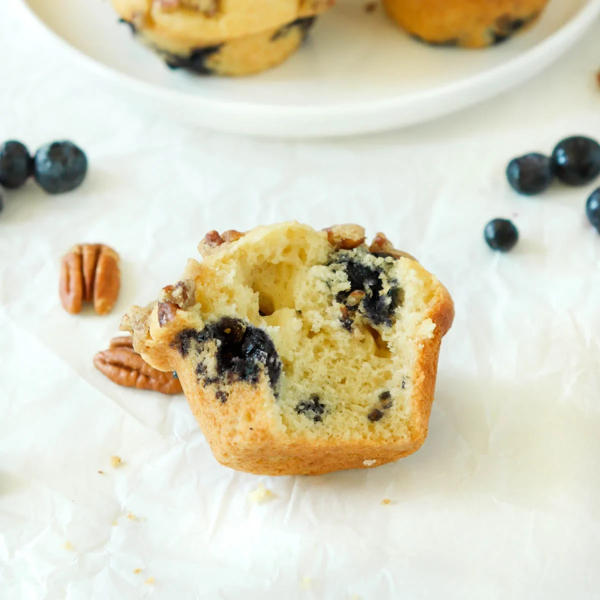 Blueberry Pecan Muffins