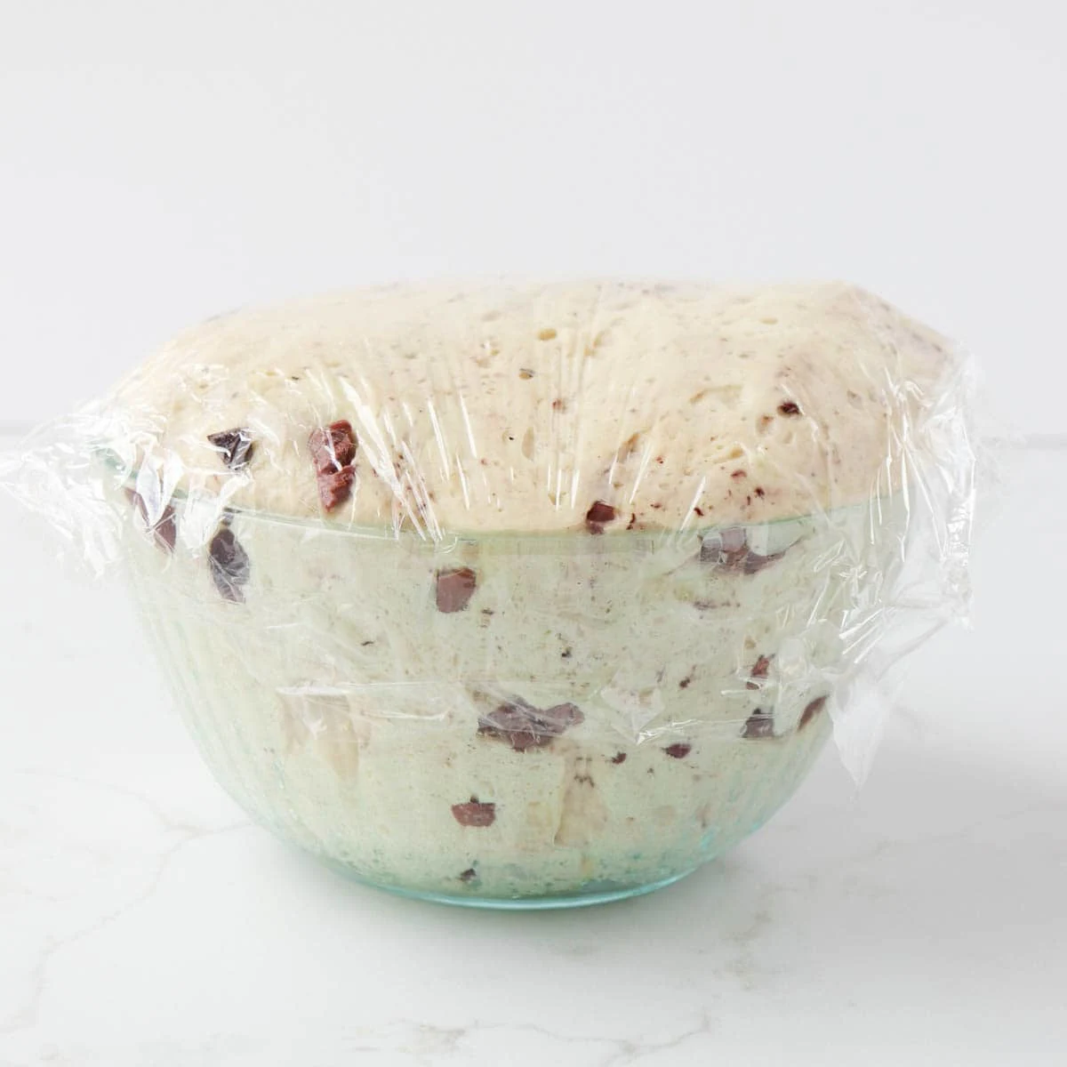 Shallot Black Olive Focaccia Bread