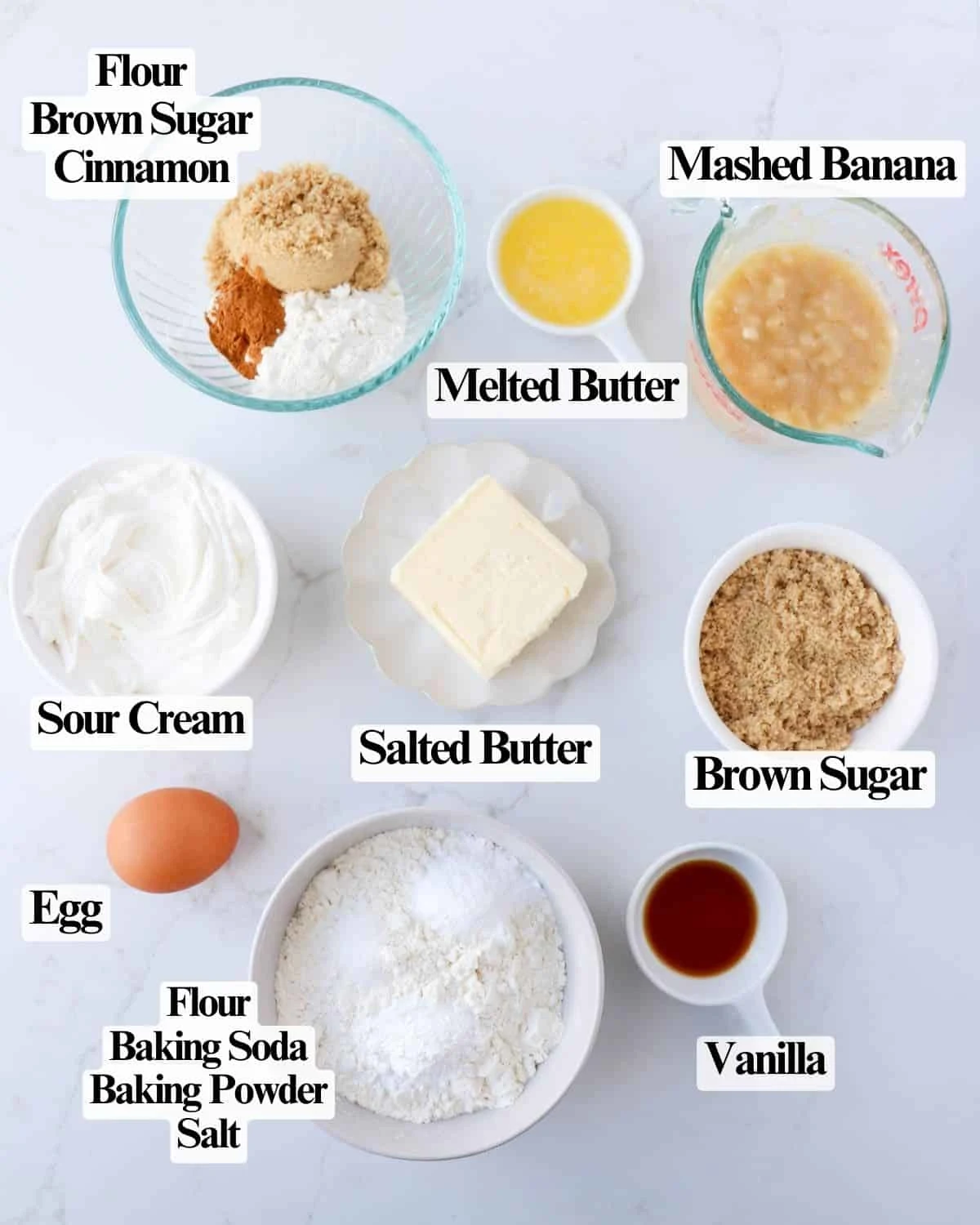 Banana Coffee Cake Muffins