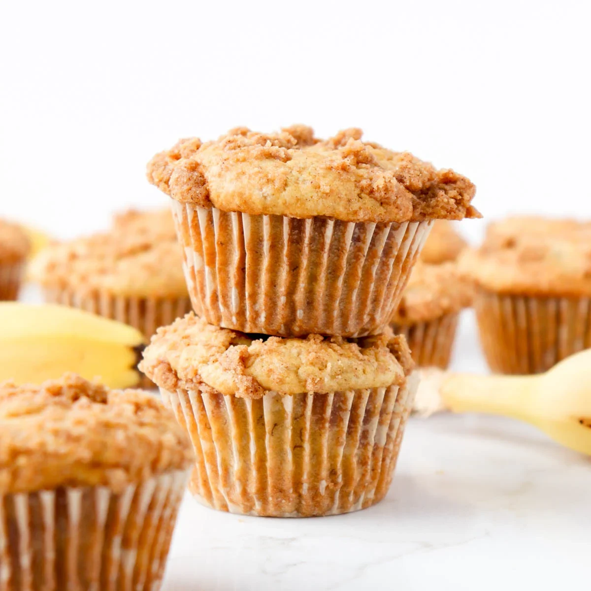 Banana Coffee Cake Muffins