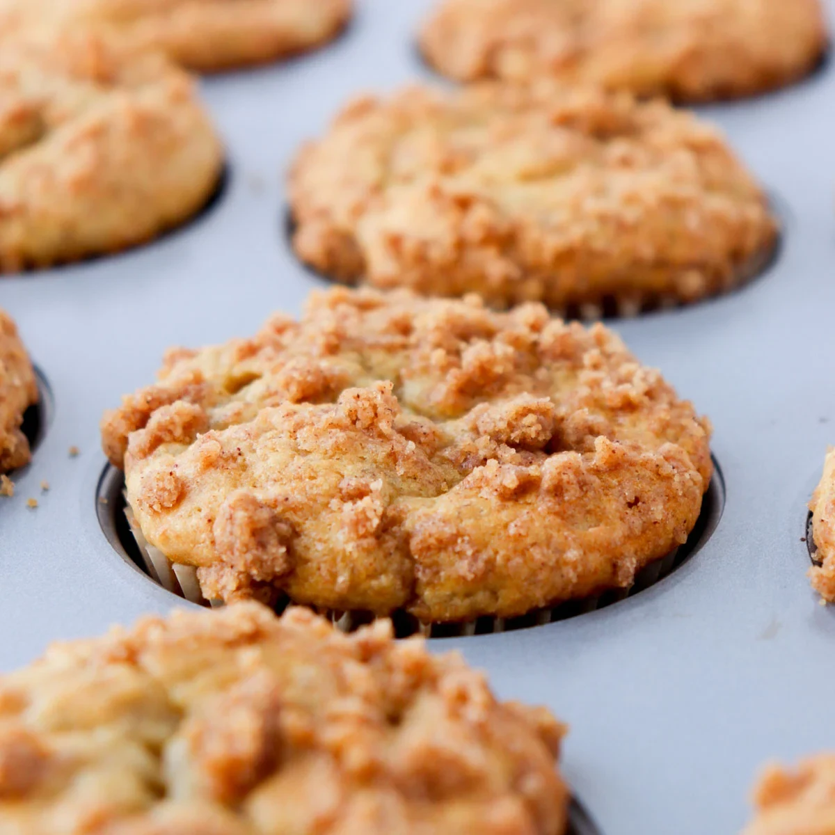 Banana Coffee Cake Muffins