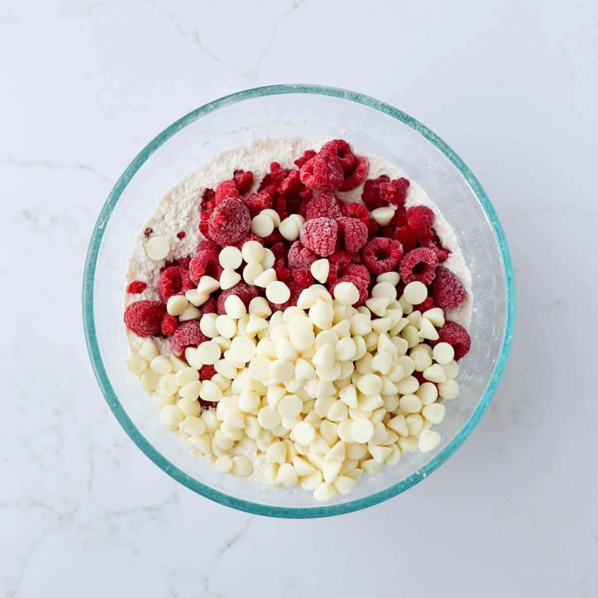 Raspberry White Chocolate Muffins