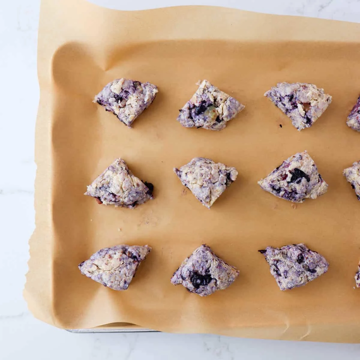 Blueberry Brown Butter Scones