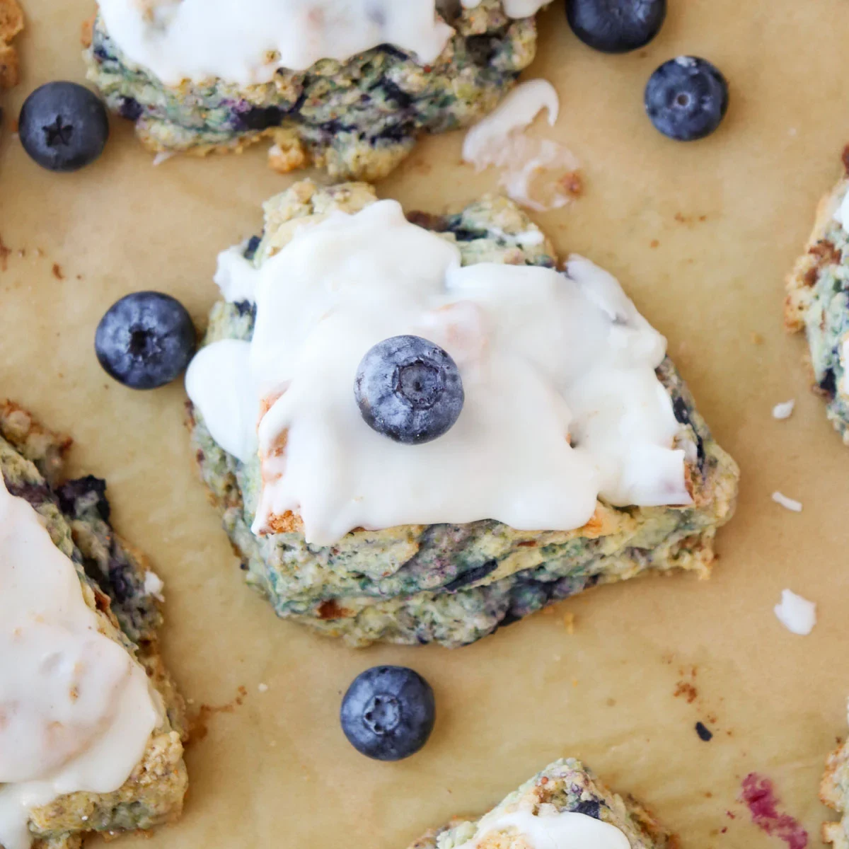 Blueberry Brown Butter Scones