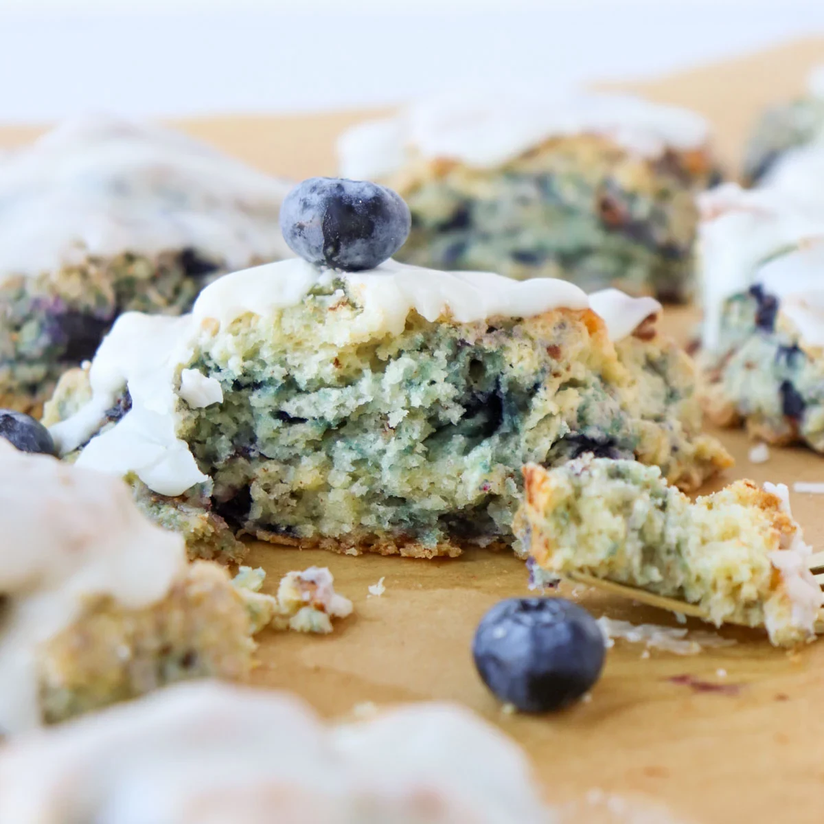 Blueberry Brown Butter Scones