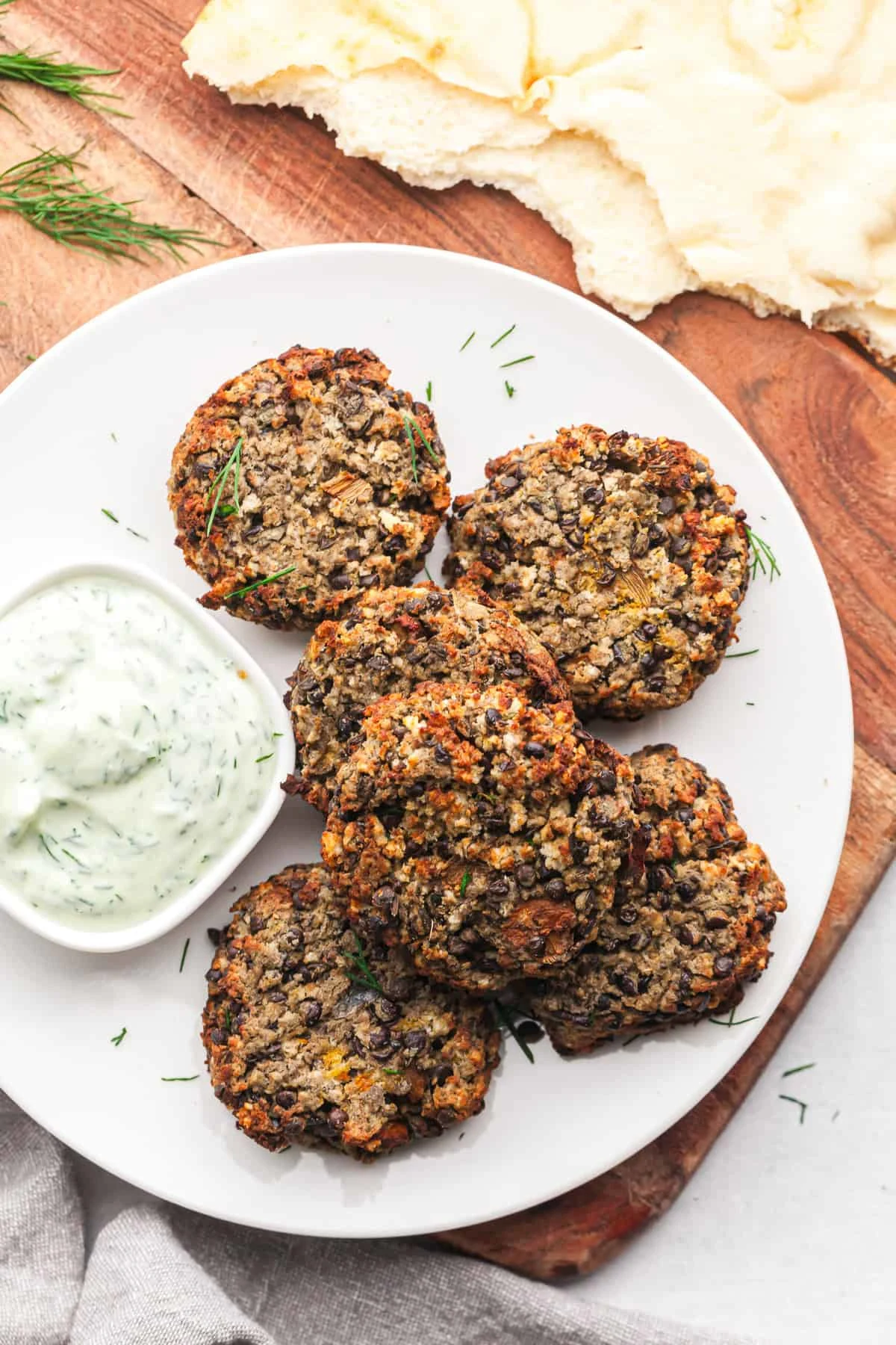Black Lentil Patties