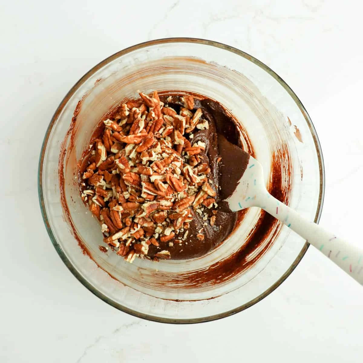 Flourless Pecan Brownies